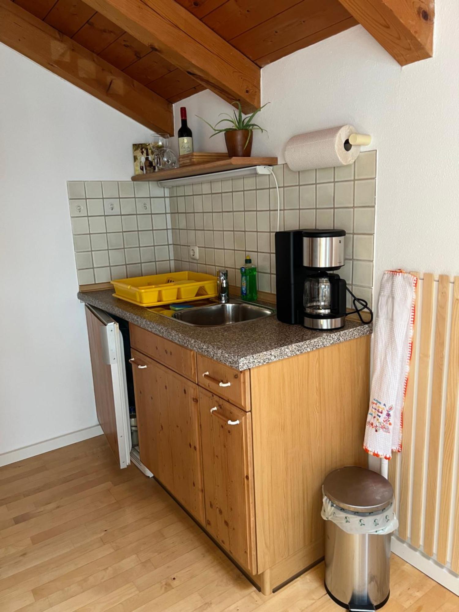 Gemuetliche Dachgeschosswohnung Mit Balkon Ainring Buitenkant foto